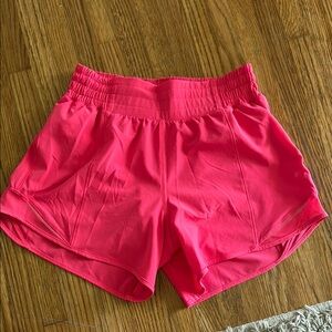 lululemon athletica Bright Pink Athletic Shorts